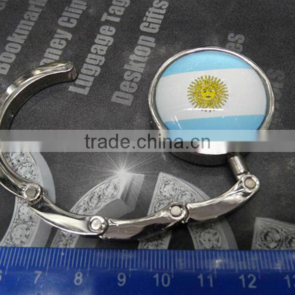 Hot Sale Popular Foldable Cheap Purse Hook With keychain