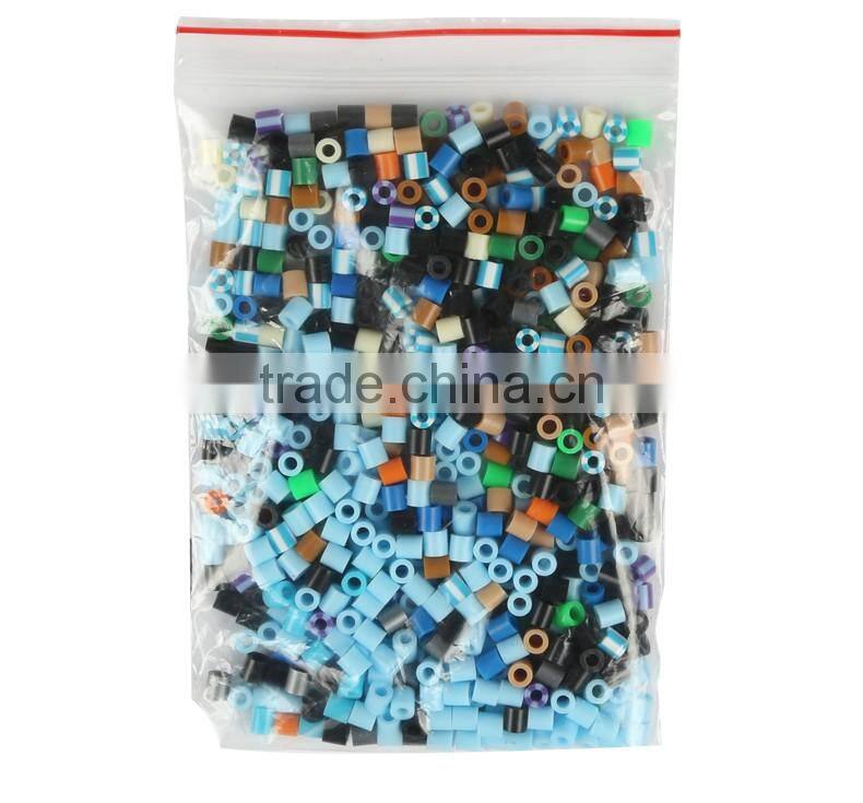 Diyfashion 5mm hama perler fuse beads dolphin sea turtle set with puzzle iron paper and twezzer hama beads toys for kids 18033