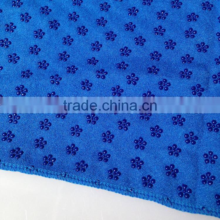 Microfiber yoga towel non slip private label yoga towel