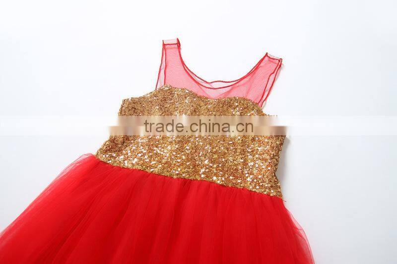Top quality girl dress 2-6 years,sequin baby girl dresses special occasion M5112001