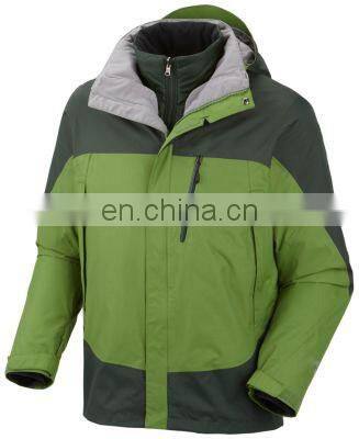 Waterproof & Wind-resistant Men's 3 in 1 Outdoor Jacket- 6 Years Alibaba Experience