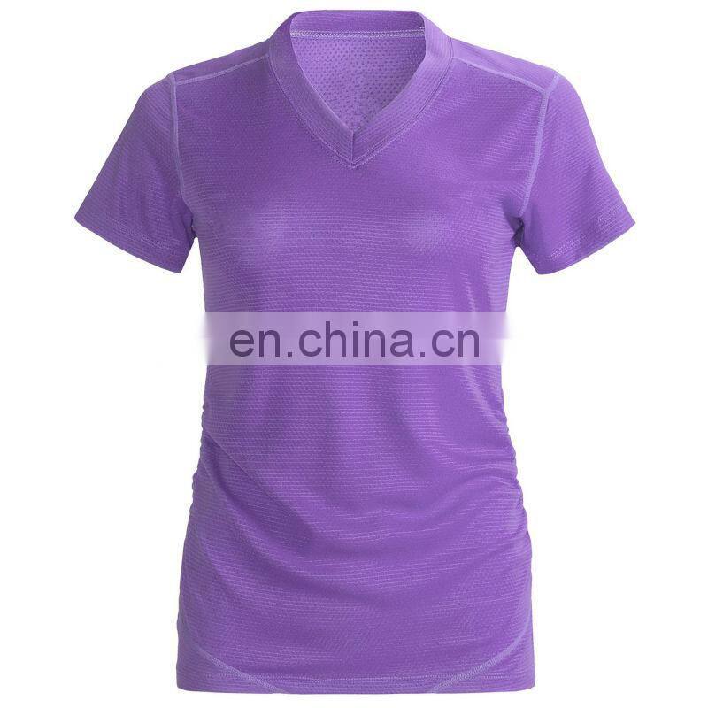 Breathable, moisture-wicking t-shirt classic fit tee shirt, women's blank t-shirt for promotion(6 Years Alibaba Experience)