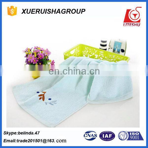 in stock cotton fabric embroidered towel on sale