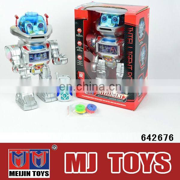 Popular Walking rc fighting robot toy Musical MINI rc robot TOY 4 CH remote control robot