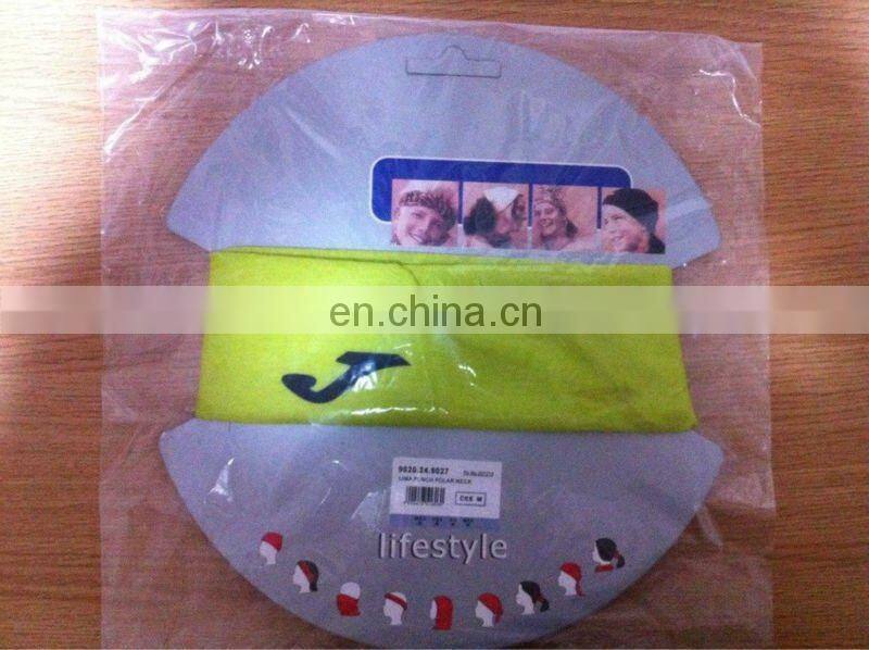 Tubular knitted bandana for sports