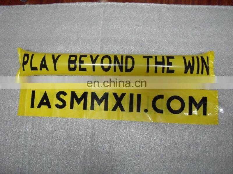 Custom promotional cheering inflatable sticks