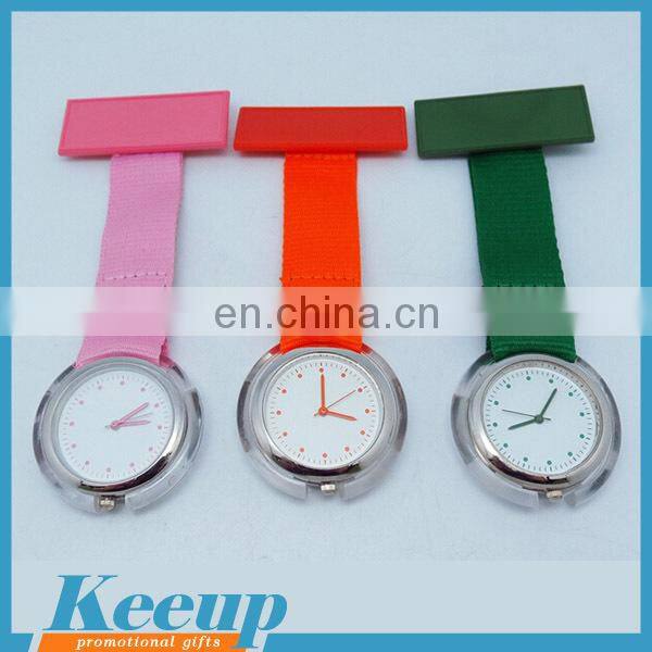 Silicone Rubber FOB Nurse Watch for Promotional