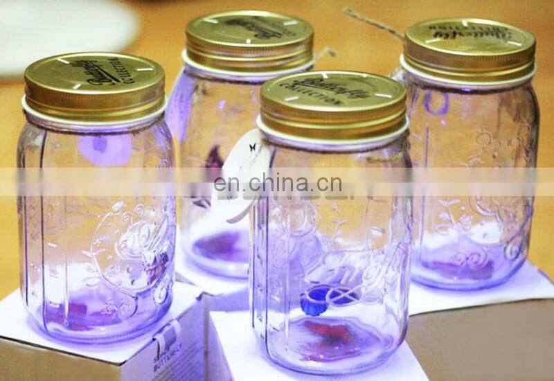 Artificial Wings Fluttering Butterfly Jar