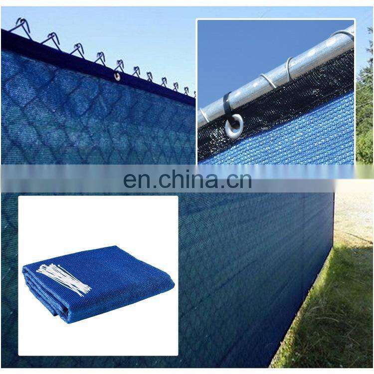 Balcony windbreak net shade cover mesh fabric strip color