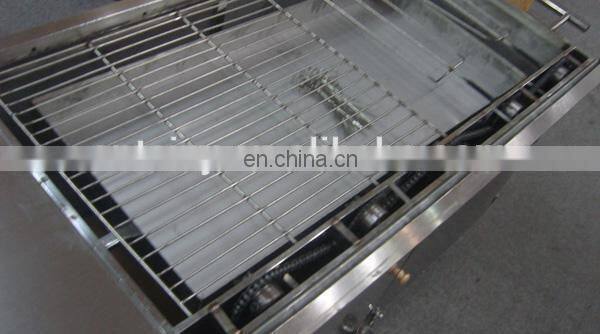 Best sell gas chicken/duck grilling equipment