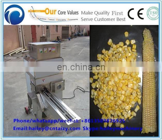 waxy corn frozen sweet corn kernel removing machine