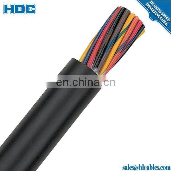 Multi flexible copper conductor XLPE insulation Copper tape screen PVC cable
