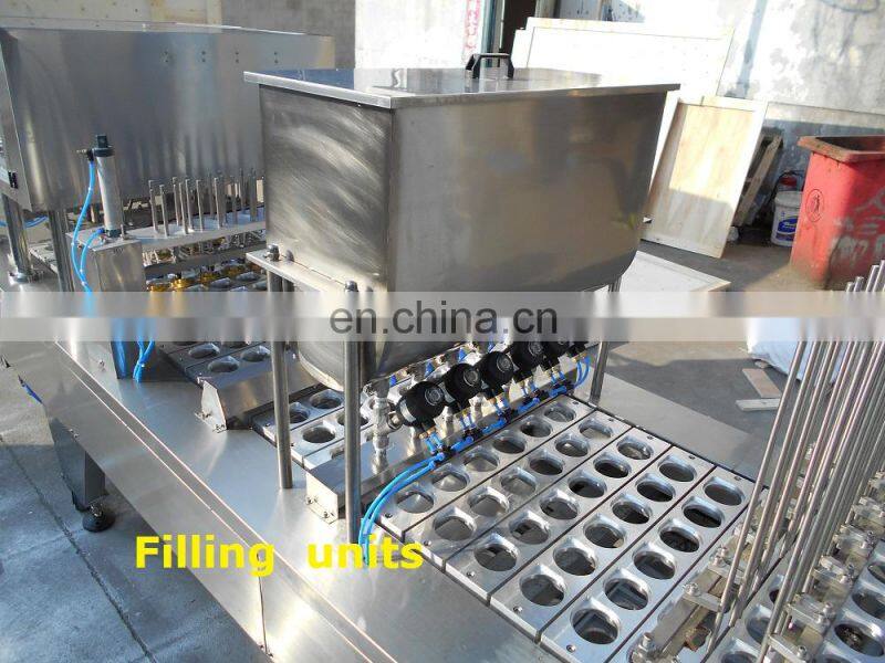 Automatic pneumatic tray croissant cooked food packaging machine