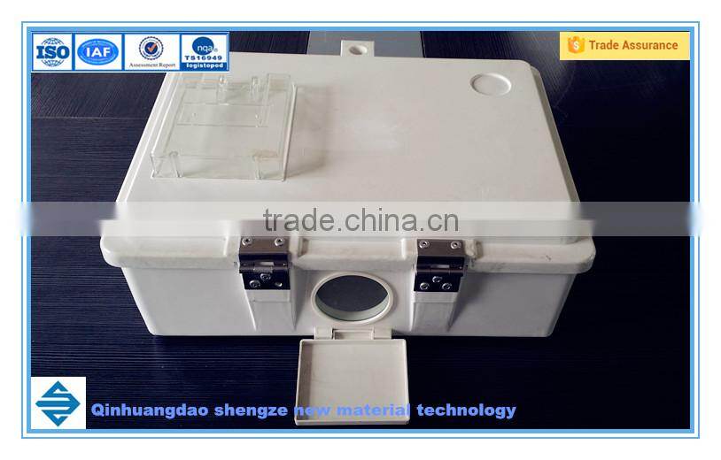 SMC water meter enclosure, glass fiber case for watermeter, FRP customize box