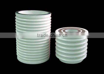 Metallized Ceramic Tubes (Ceramic Insulator) With MoMn Processing And Plating Ni,Ag,Au