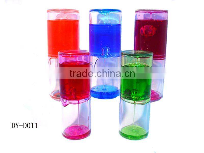 acrylic liquid gel timer hourglass