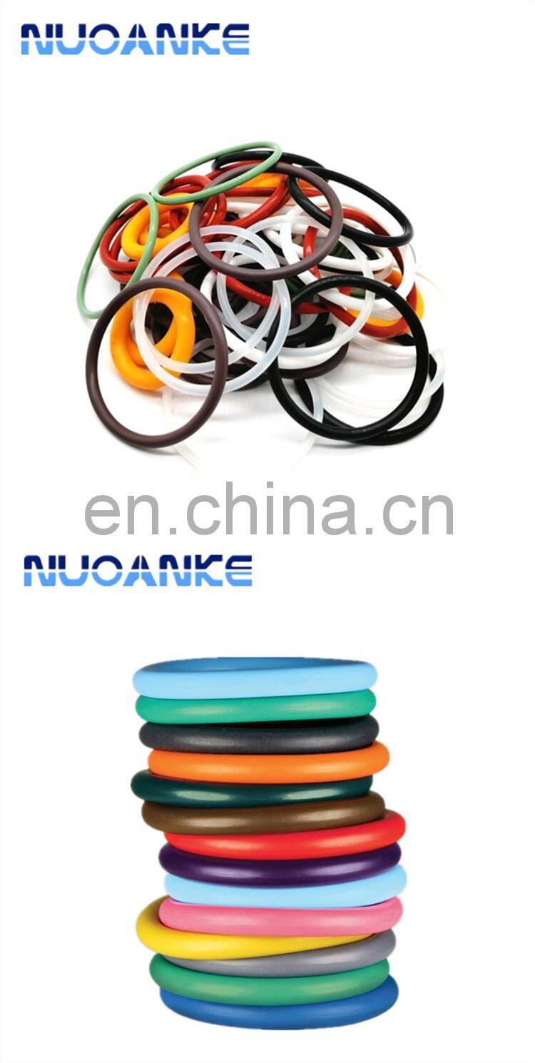 Free Samples Custom Accpeted Different Silicone Colored Rubber O Ring