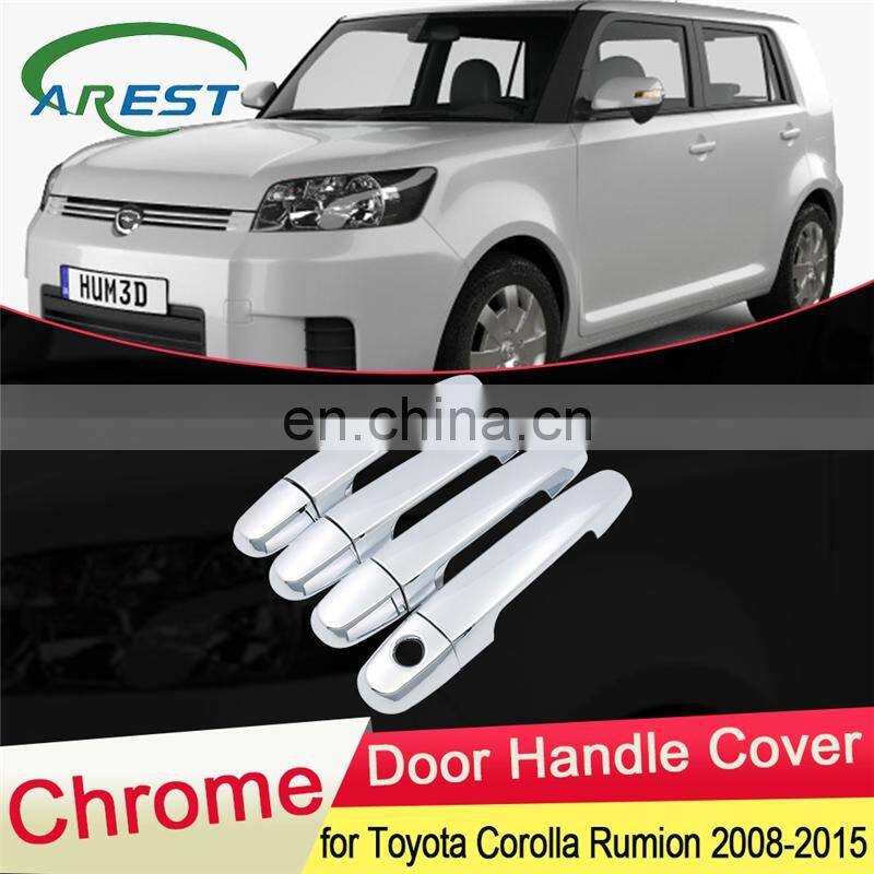 for Toyota Corolla Rumion Rukus 2008 2009 2010 2011 2012 2013 2014 2015 Chrome Door Handle Cover Trim Car Styling Accessories