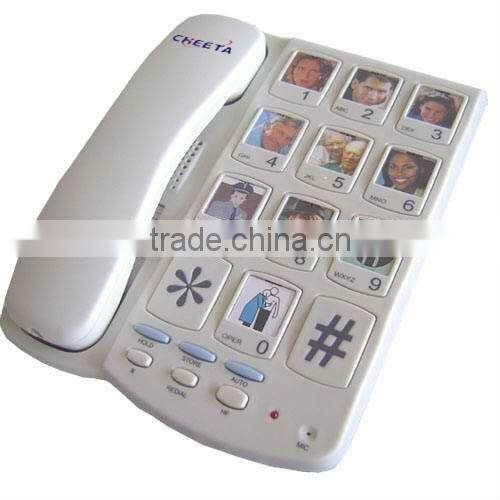 big button hearing aid speaker telephone
