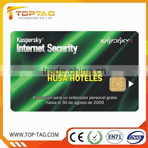 competitive price contact smart card PVC Contact Smart Card free sample Customized Welcome