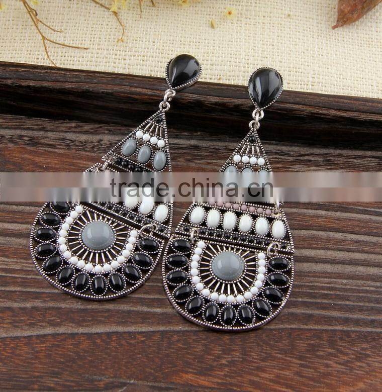 custom printed necklace earring cards hook wholesale Vintage and fantacy magnet arete Para Novia esposa mujer