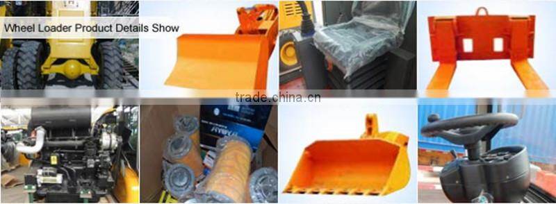 Construction equipment mini loader zl20 front wheel loader for sale