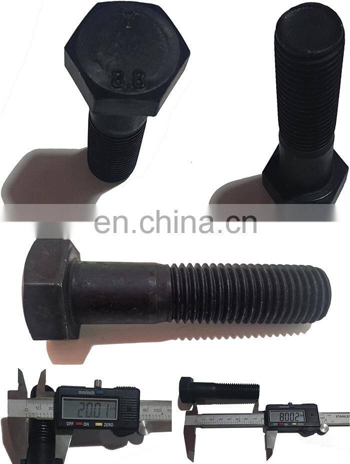 ASTM A193 B7 B7m Stud Bolt M32 Hex Head Bolts Nut