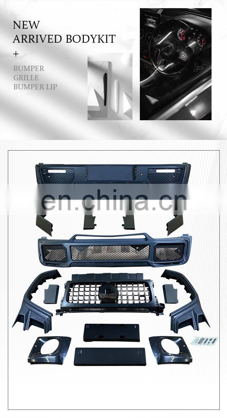 GBT Car bumpers for benz G 500 class automotive parts mercedes benz G 500 class toppik kit 2019