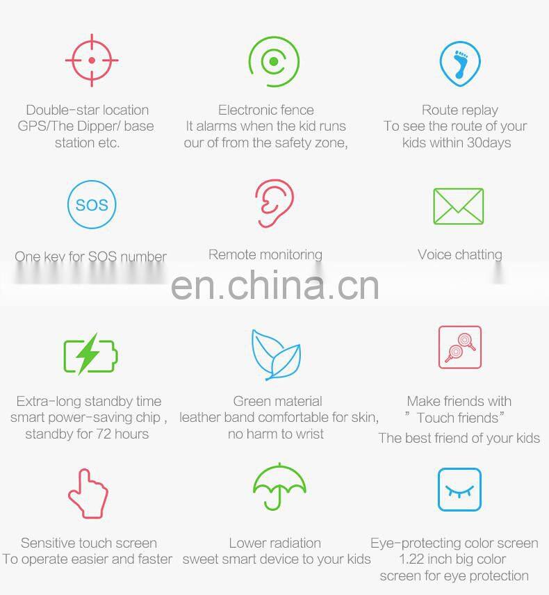 YQT China factory Wholesale Children Watch Wifi location with camera Smart Watch For Kids Q523 Q90