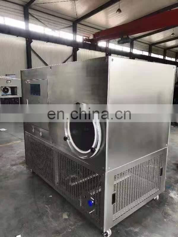 Have 2.25 sq meter freeze area small industry lyophilizer for pharmaceutical vacuum freeze drying equipment