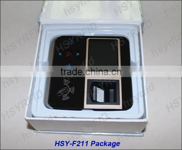 Biometric time attendance for time recorder and fingerprint access control with TCP/IP RS485 USB interface and Software
