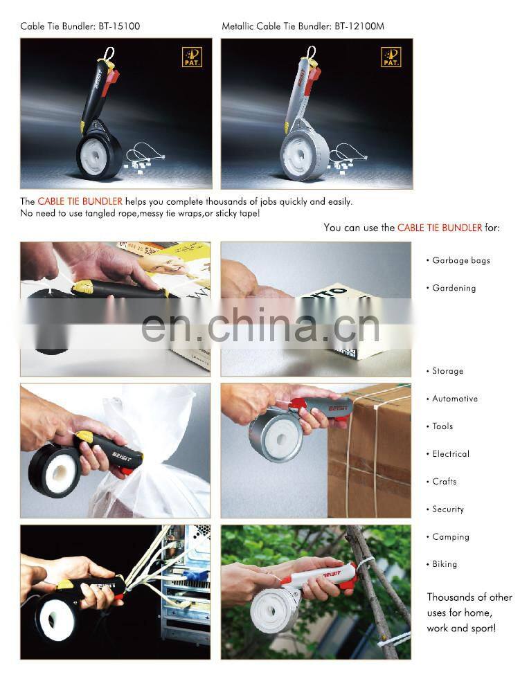 Light Duty Gun Nylon Pneumatic cable tie gun tensioning tool