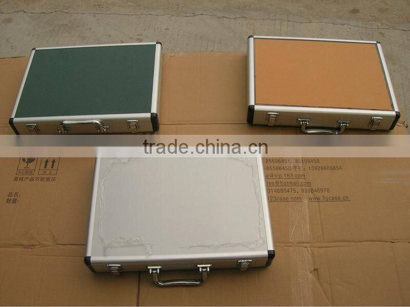 aluminum display coin case with ABS shell and plywood
