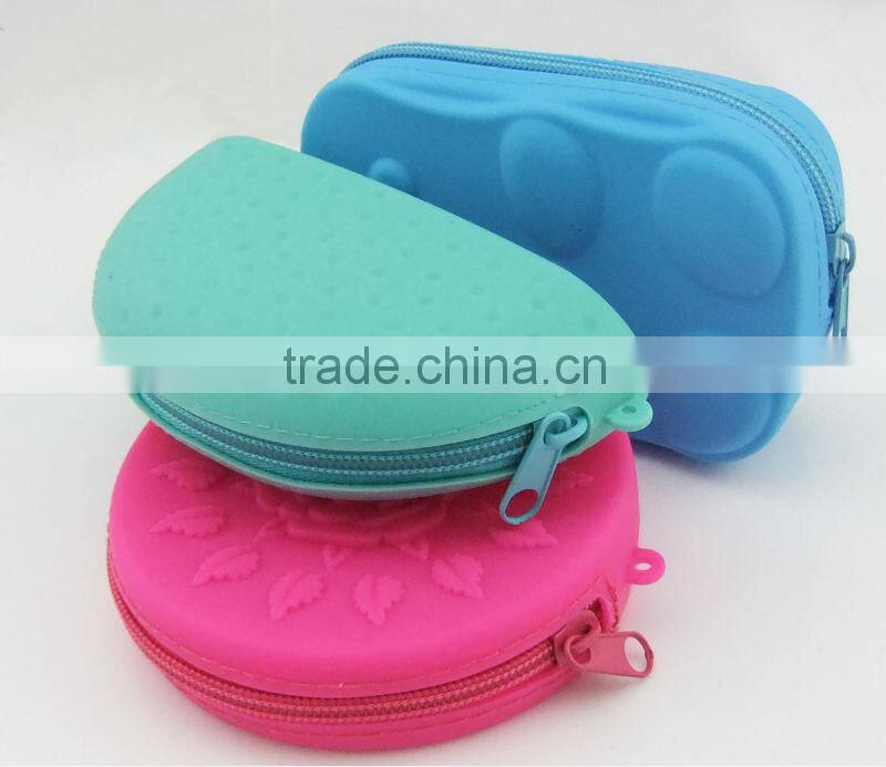 New Stylish Cute Silicone Coin Purse