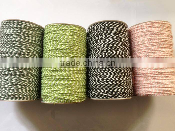 2016 Paper Ropes in Multicolors for Paper Bag Manufacturers/ Art and Crafts