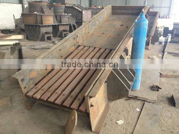 mining motor vibrating hopper feeder machine for iron ore