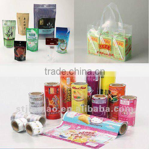 Mid-sealed ice candy plastic bags