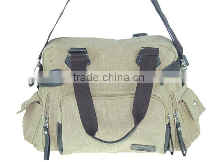 wholesale factory price canvas bag shoulder bag men's bag