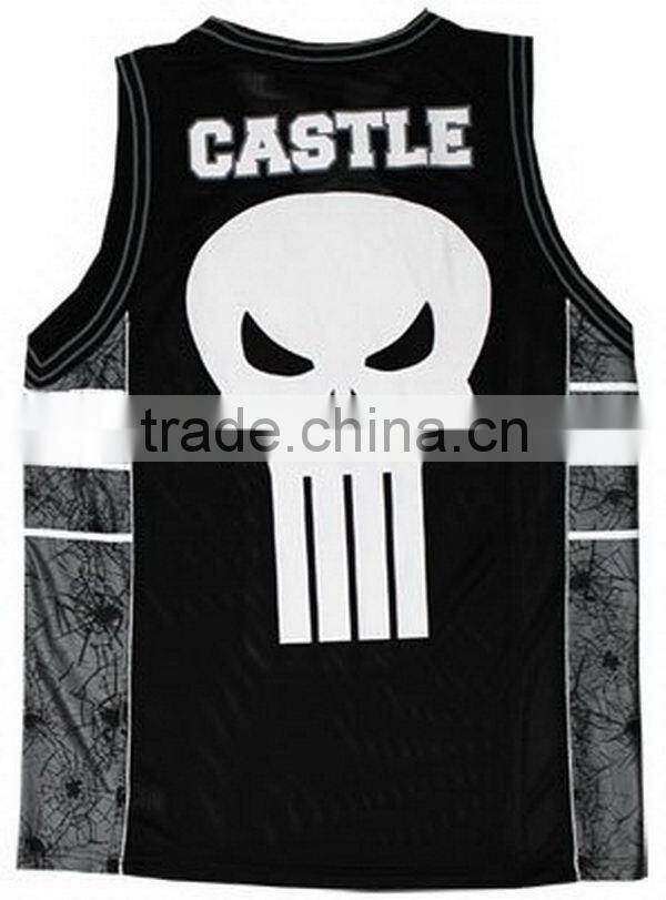 Designer useful wholesale blue blank basketball jerseys