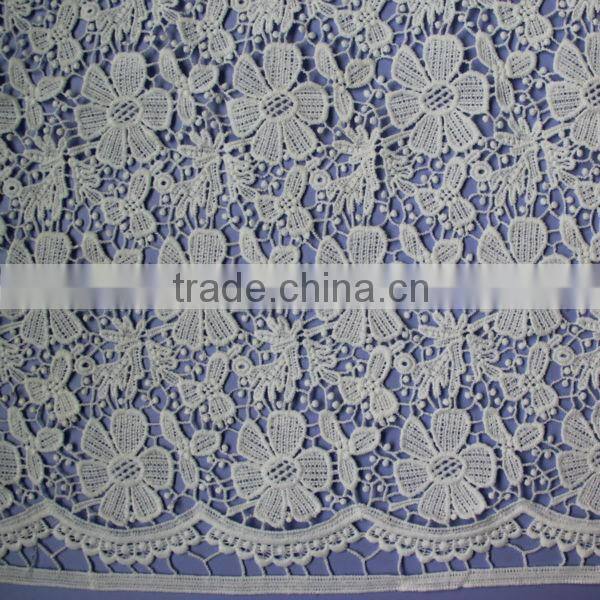 apparel garments accessories white cotton lace/guangzhou lace wholesale
