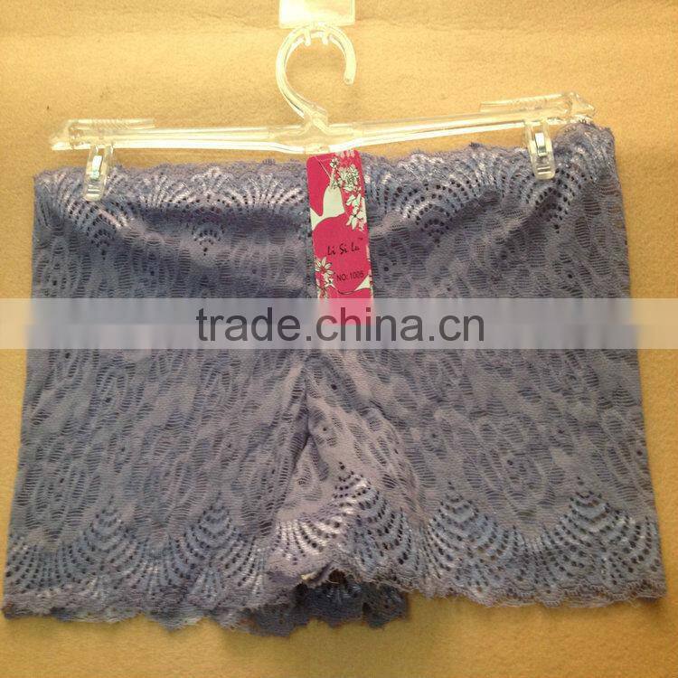 0.21USD Hot Sale Cheappest Elasticity Sexy Lace Transparent Panty (kcnk066)