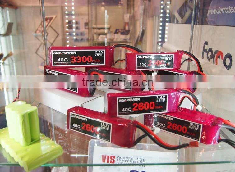 AGA Power rechargable lipo battery | 22.2v 4200mAh 30c 6s rc power for remote control airplanes