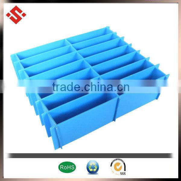 2015 factory direct sale plastic storage box removable dividers