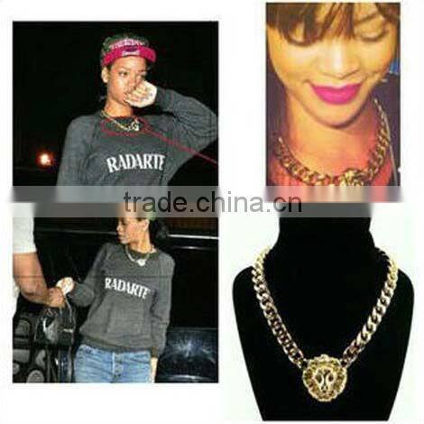 Lion Head Necklace 2013 Newest necklace