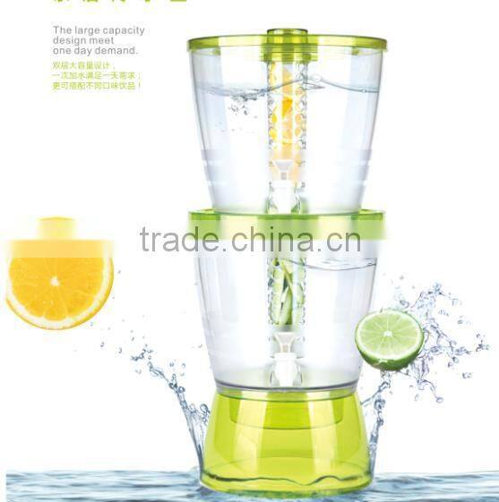 double layer water pitcher