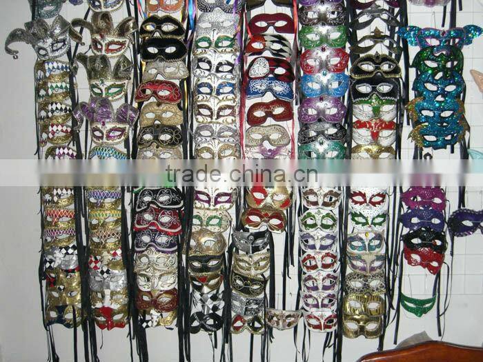 Hand Painted Plastic Dog Mask