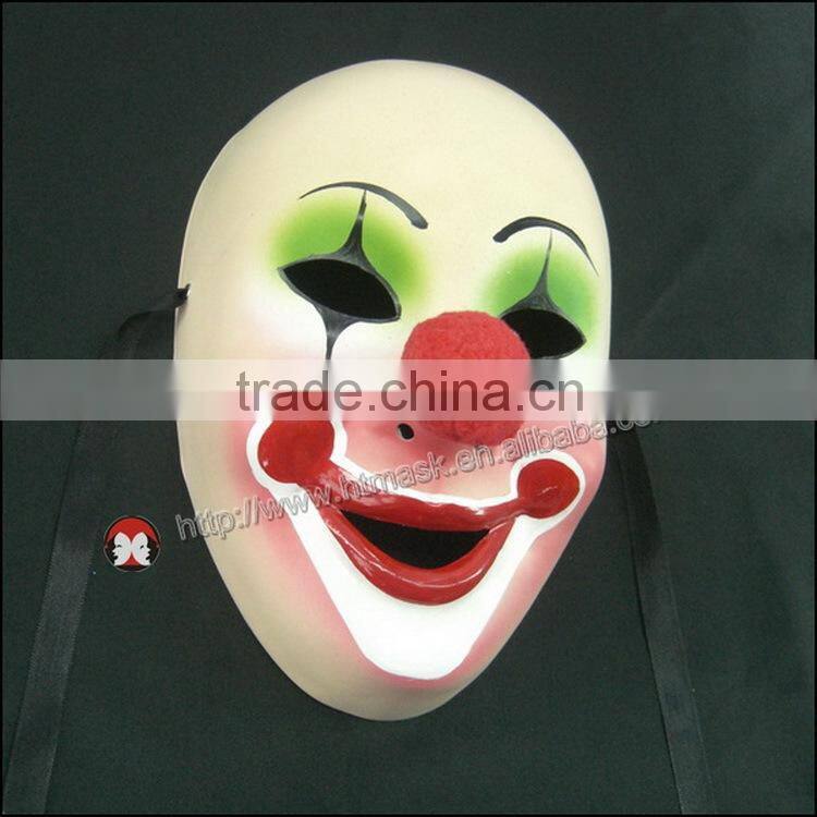 Hand pai sketchin Clown Prince of Crime Rigid Plastic Clown Mask Cartoon Show Mask Will Partyl Mask The Adults And Kids Can Wear