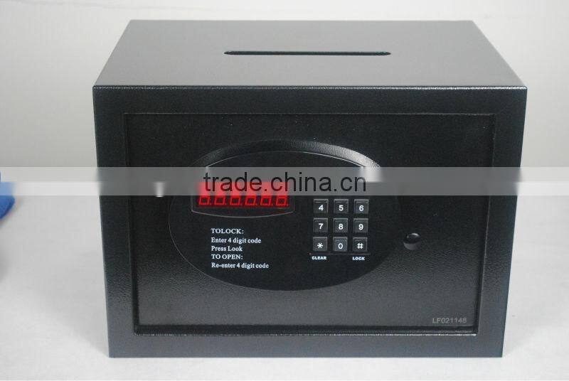 High security electronic deposit safe box