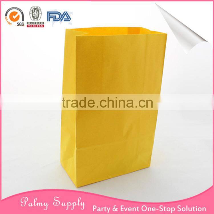 Chevron Porpcorn Kraft Paper Favor Bag