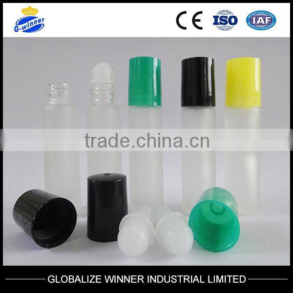 6ml 8ml 10ml frost roll on glass bottle,perfume glass bottle